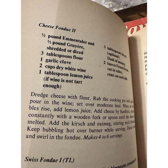 Vintage 1969 • The Fondue Cookbook • Beth Merriman • - Picture 6 of 6
